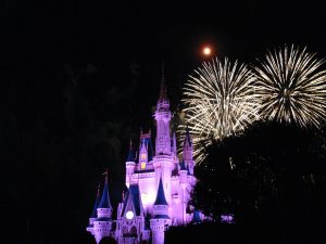 fireworks at magic kingdom